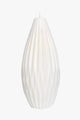 Sophie Tall White Unscented Candle