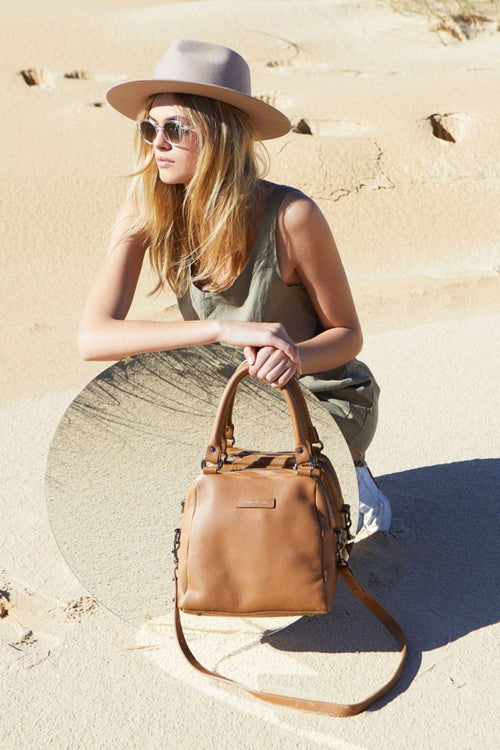 Last Mountains Tan Shoulder Bag ACC Bags - All, incl Phone Bags Status Anxiety   