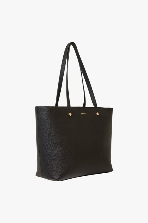 Tilbury Leather Shoulder Bag Black + Prussian ACC Bags - All, incl Phone Bags Saben   