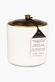 Hygge Tobacco + Vanilla Ceramic Large Candle Brass Lid 425g