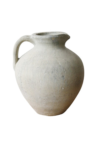 Tuscan Style Medium Stone Jug 240x285cm HW Decor - Bookend, Hook, Urn, Vase, Sculpture CC Interiors   