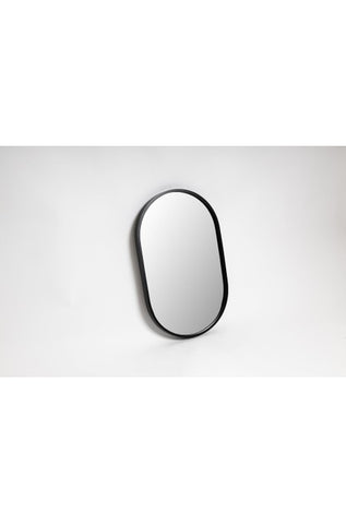 Alexis Matte Black Wall Mirror HW Art - Wall Decor, Clock, Wall Mirror NED Collections   