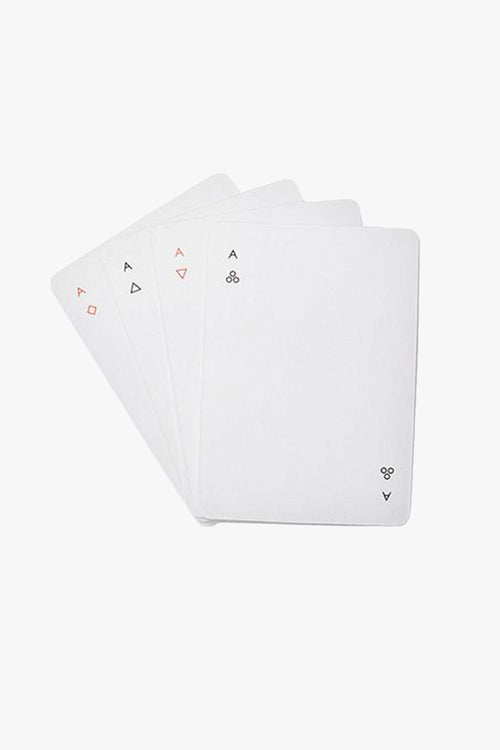 Minim Playing Cards White HW Games - Puzzle, Cards Areaware   