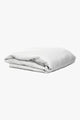 Belgian Washed Linen White King Fitted Sheet