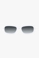Xray Spex Narrow White Polarised Smoke Lens Sunglasses